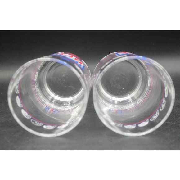 Set Of 2 Mobil Gas NFL Football Teams Drinking Glasses - Picture 3 of 10